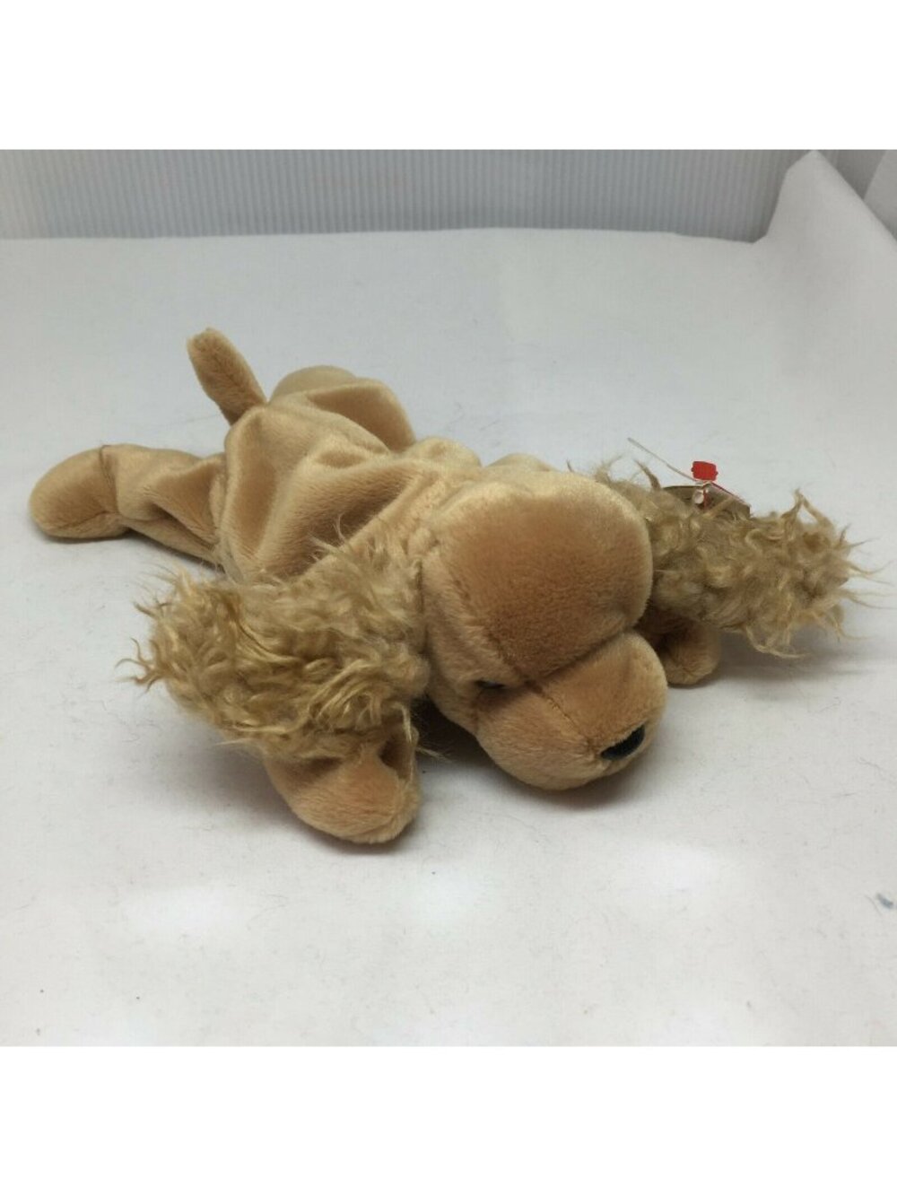 Ty Beanie Baby Spunky Dog Cocker Spaniel Plush Stuffed Animal  W Tag Jan 14 1997